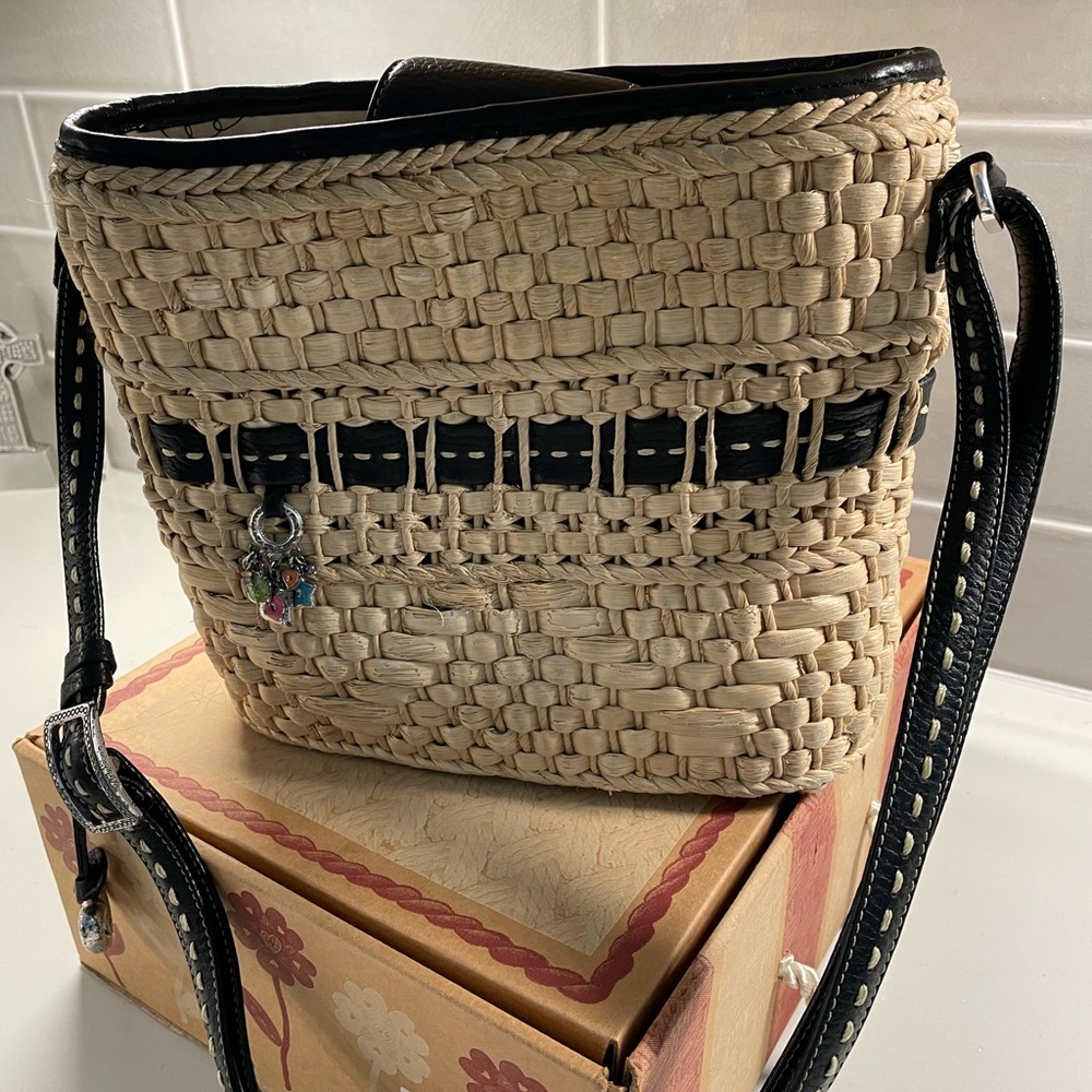 Vintage Brighton Carmela bag with dust cover and original box.